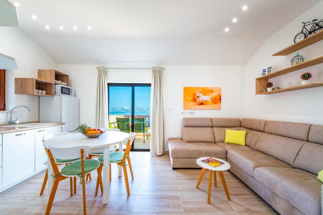 Ferienwohnung Penthouse With Panoramic View Cavtat Exterior foto